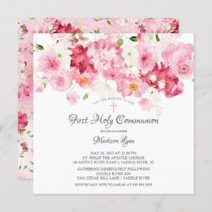 Uitnodiging van de Gemeenschap van de lente-bloese