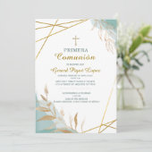 Uitnodiging van de gemeente Primera om onberispeli (Staand voorkant)