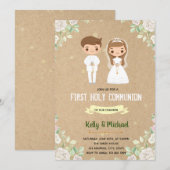 Uitnodiging van de gemeente Sibling (Voorkant / Achterkant)