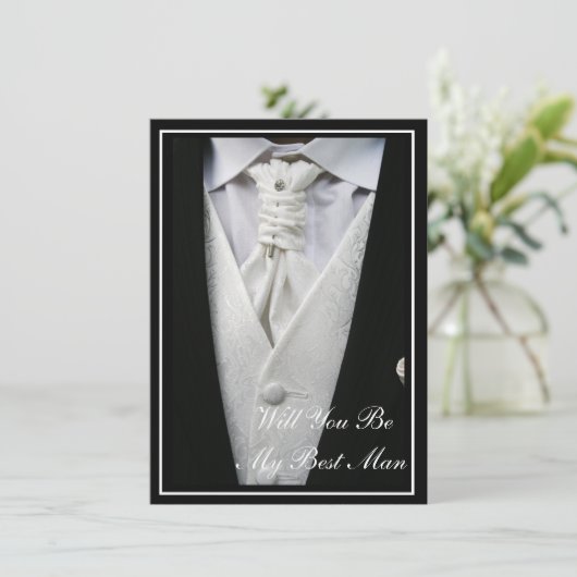 Uitnodiging van de getuige (Staand voorkant)