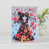 Uitnodiging van de getuige, Vriendinnen voor altij (Staand voorkant)