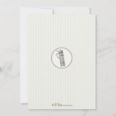  uitnodiging van de Golfpartij - Man (Achterkant)