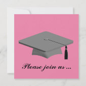 Uitnodiging van de Graduation Party (Achterkant)