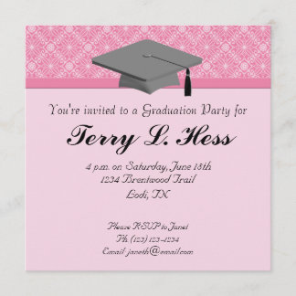 Uitnodiging van de Graduation Party