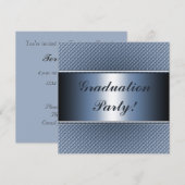 Uitnodiging van de Graduation Party (Voorkant / Achterkant)