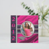 Uitnodiging van de Graduation Party (Staand voorkant)