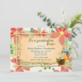 Uitnodiging van de Graduation Party (Staand voorkant)