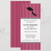 Uitnodiging van de Graduation Party (Voorkant / Achterkant)