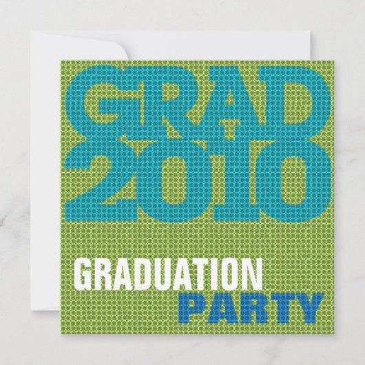 Uitnodiging van de Graduation Party (Voorkant)