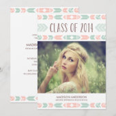 Uitnodiging van de Graduation Party 2014 (Voorkant / Achterkant)