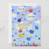 Uitnodiging van de Graduation Party van pet (Voorkant)