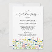 Uitnodiging van de GraduPartij voor de Wilde Bloem (Voorkant)