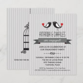 Uitnodiging van de Grauwe Partij van de Overeenkom (Voorkant / Achterkant)