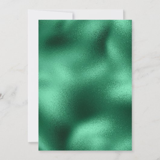 Uitnodiging van de Groene en Gouden Partij (Achterkant)