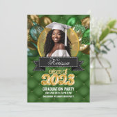 Uitnodiging van de Groene en Gouden Partij (Staand voorkant)