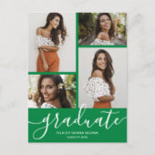 Uitnodiging van de Groene GraduPartij van de multi (Voorkant)