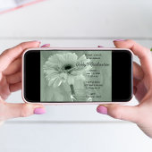 Uitnodiging van de Groene Inted Daisy Graduy Party