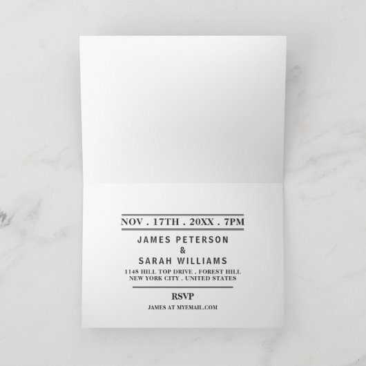 Uitnodiging van de Groene Partij voor de opwarming (Binnen)