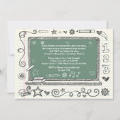 Uitnodiging van de Groene Raad voor de Uittredings (Voorkant)