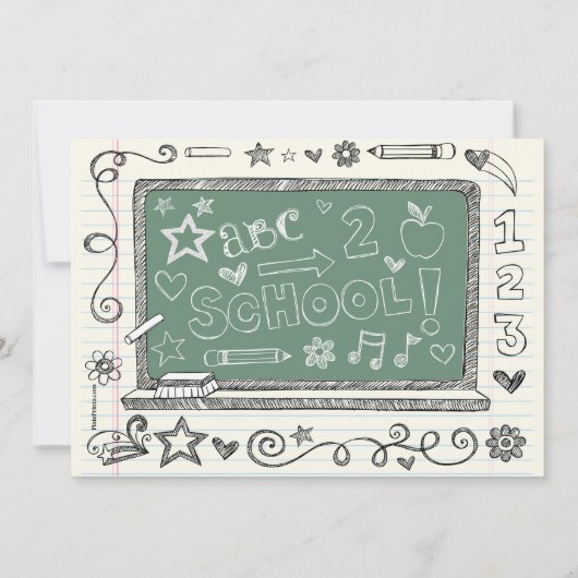 Uitnodiging van de Groene Raad voor de Uittredings (Achterkant)