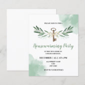 Uitnodiging van de Groene Thaise Volkspartij (Voorkant / Achterkant)