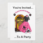 Uitnodiging van de Groep van de Groep van de Groep (Voorkant / Achterkant)