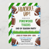 Uitnodiging van de Groep van het Team van het Hudd (Voorkant / Achterkant)