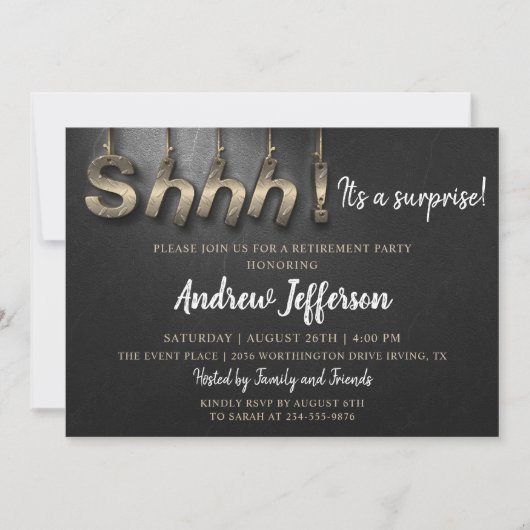 Uitnodiging van de groep van ondernemingen van de  (Voorkant)