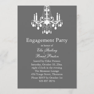 Uitnodiging van de Grote Ballroom Engagement Party