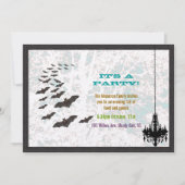  uitnodiging van de Halloween-partij (Voorkant)