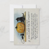  uitnodiging van de Halloween-partij (Voorkant)