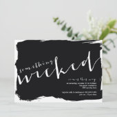 Uitnodiging van de Halloween-partij (Staand voorkant)