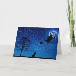 Uitnodiging van de Halloween Partij. Kaart