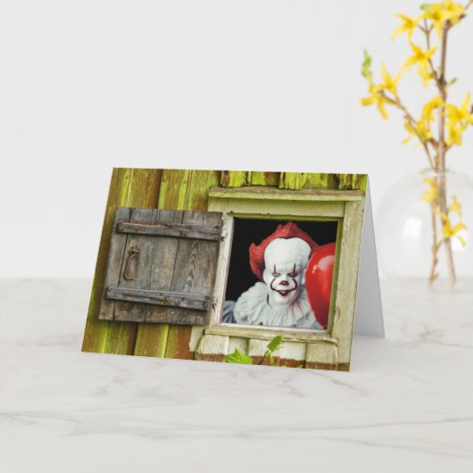 Uitnodiging van de Halloween Partij. Kaart (Gele Bloem)