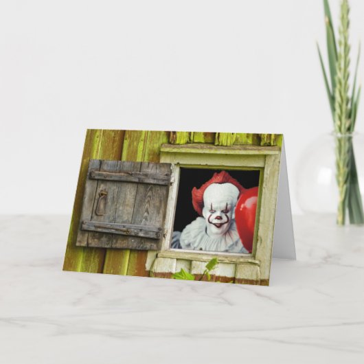 Uitnodiging van de Halloween Partij. Kaart (Voorkant)