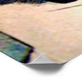 Uitnodiging van de hartenkoningin in Wonderland Poster (Hoek)