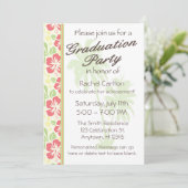 Uitnodiging van de Hawaiian Luau Graduation Party (Staand voorkant)