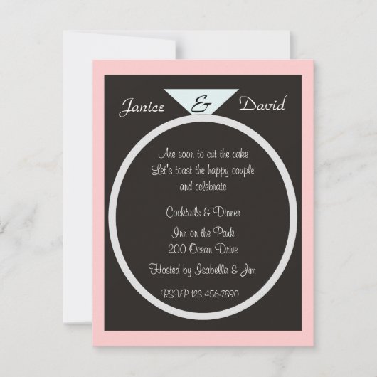 Uitnodiging van de hedendaagse Partij voor de Over (Voorkant)