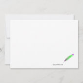 Uitnodiging van de herfst- en kaaspartij (Achterkant)