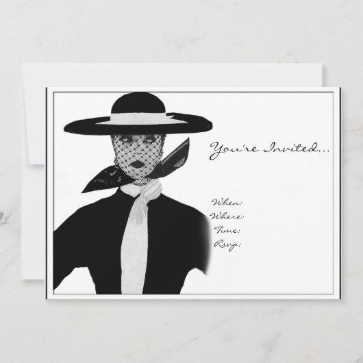  uitnodiging van de Hoge Maatschappij (Voorkant)