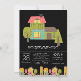 Uitnodiging van de House Warming Party