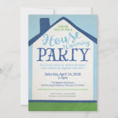 Uitnodiging van de House Warming Party (Voorkant)