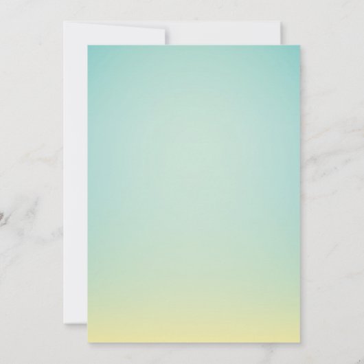 Uitnodiging van de House Warming Party (Achterkant)