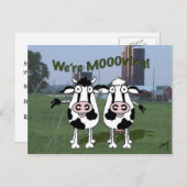 Uitnodiging van de Housewarming Party. (Voorkant / Achterkant)