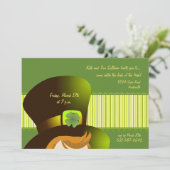 Uitnodiging van de Ierse Pet (Staand voorkant)