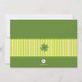 Uitnodiging van de Ierse Pet (Achterkant)