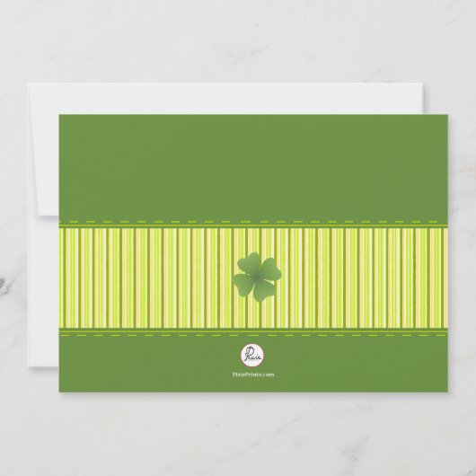 Uitnodiging van de Ierse Pet (Achterkant)