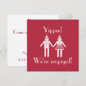 Uitnodiging van de indienende partij © 2012 M. Mar (Voorkant / Achterkant)