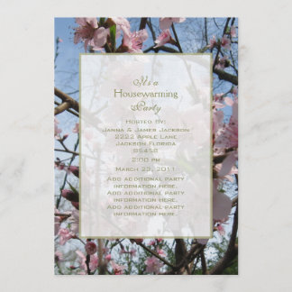 Uitnodiging van de Indische Peach Blossom Party