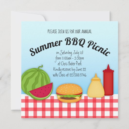 Uitnodiging van de jaarlijkse viering van de pickn (Achterkant)